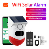 Alarma Puerta Y Ventana Wifi Solar Inalámbrica Con Sensor De