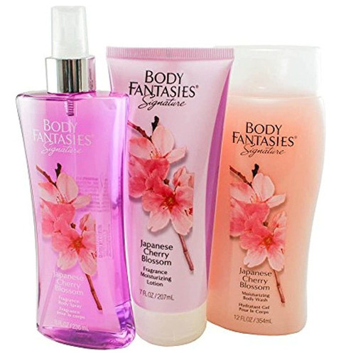 Body Fantasies Signature Japanese Cherry Blossom Set De Rega