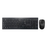 Kit Teclado Mouse Inalámbrico Qwerty Español Pc Notebook