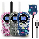 Walkie-talkies Qniglo 3 Piezas 5 Km Máx 