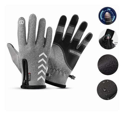 Guantes Tácticos De Neopreno Térmico Touchscreen 