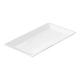 Plato Playo Bandeja Porcelana Oxford Rectangular 30x20 Cm