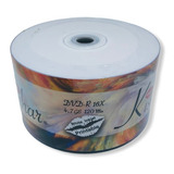 Dvd-r Kishar Printable 4.7 Gb 16x  120 Minutos 50 Pzs