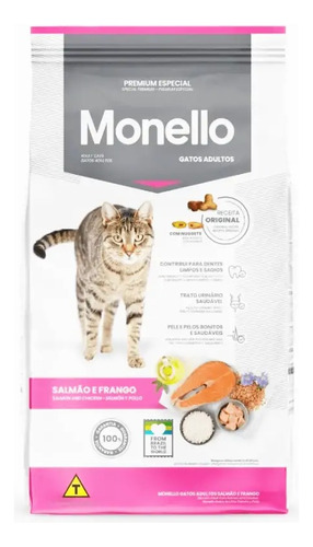 Monello Gato 7 Kg Salmon