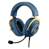 Auriculares Para Juegos Logitech G Pro X - Blue Vo!ce, Micró
