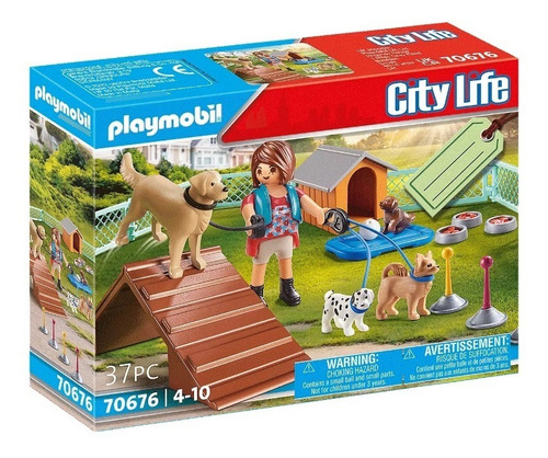 Playmobil 70676 Entrenadora De Perros