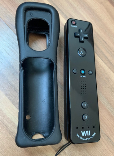 Controle Original Sem Fio Nintendo Wii Remote Plus Black 