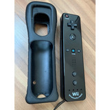 Controle Original Sem Fio Nintendo Wii Remote Plus Black 