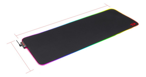 Mouse Pad Redragon P033 Neptune X Rgb Extended Preto
