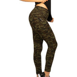 Malla Camuflaje Leginss Camuflaje Gym Fitness Deporte