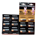 Pack Duracell 12 Unidades Doble Aa Extra Duracion Alkalinas 