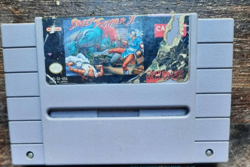 Juego Original Strret Fighter 2 Super Nintendo