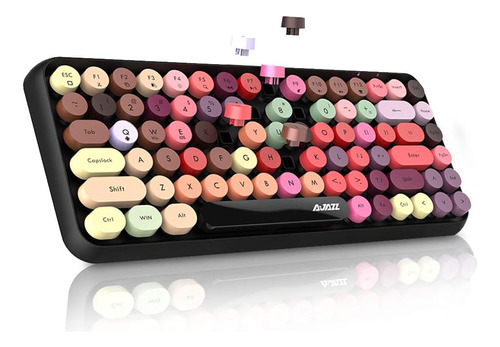 Teclado Mini Inalámbrico Nacodex/multicolor