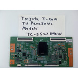 Tarjeta T-com Panasonic, Tc-55cx640w