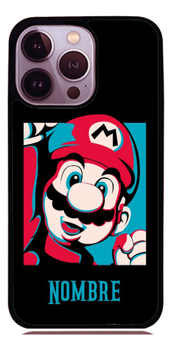 Funda Mario Bros V1 Apple iPhone Personalizada