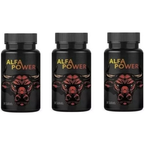 Alfa Power 30 Capsulas Sfn 3 Pack