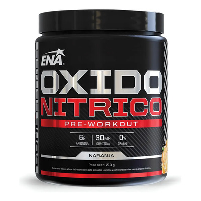 Óxido Nítrico (210 Grs) - Ena Sport Aumento De Masa Sabor Naranja | MercadoLibre