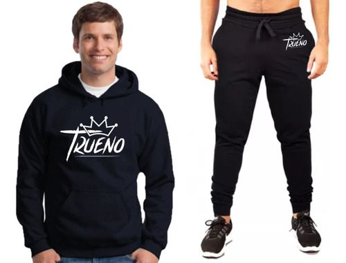 Conjunto Buzo + Pantalón Jogging - Trueno - Logos