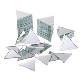 300 Piezas Espejos Azulejos Triangulares Espejos Pequenos Pe