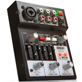 Consola Mixer Moon Mc302usb Con Interfaz Grabacion