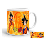 Taza Goku Dragon Ball Z Ceramica 11 Oz Calidad Premium