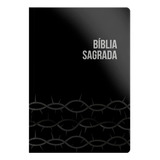 Bíblia Sagrada Evangelize - Nvi - Letra Grande - Capa Brochura Preta, De Vários Autores. Editora Geográfica, Capa Mole Em Português, 2023