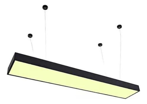 Lampara Colgante Led 72w 1.2 M Luz Calida 6 Pzs