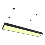 Lampara Colgante Led 72w 1.2 M Luz Calida 6 Pzs