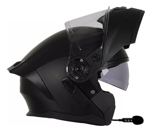 Casco Motocicleta Abatible Con Bluetooth Certificado Dot