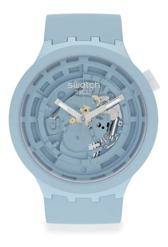 Reloj Swatch Bioceramic C-blue Sb03n100 /marisio