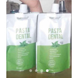 Kit 2 Pasta Dental Orgánica Ingredientes Naturales Menta