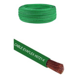 Cable Eva Flex 1.5mm Verde Libre De Halógeno 25 Mts Certific