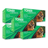 Kit 5 Toner Gerico 126a Ce310a 130a Cf350a Negro Cp1025