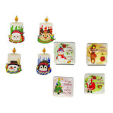 Pack 8 Iman Magneto Navideños Decoracion Navidad Coleccion 2