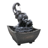 Mini Fuente Decorativa De Piedra De Elefante 