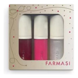 Farmasi Set  Regalo  Navideño De 3 Lips Plumper