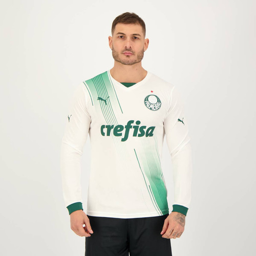 Camisa Puma Palmeiras Ii 2023 Manga Longa