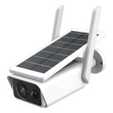 Câmera Ip Wifi Segurança Ip66 Energia Solar Full Hd Externa