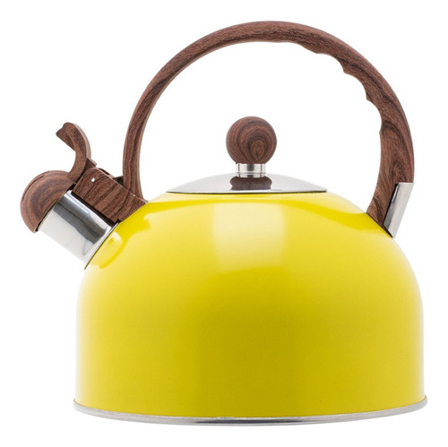 Hervidor Con Silbato De 2.5l Con Mango De Madera, Utensilios