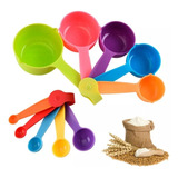 Tazas Y Cucharas Medidoras Cocina Chef Reposteria X 10 Unida