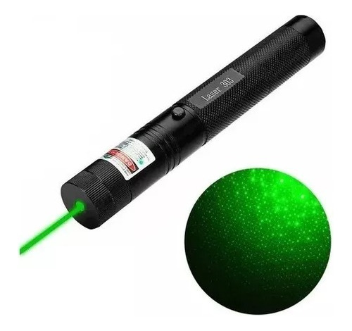 Puntero Laser Regulable Alto Alcance Verde Recargable Usb