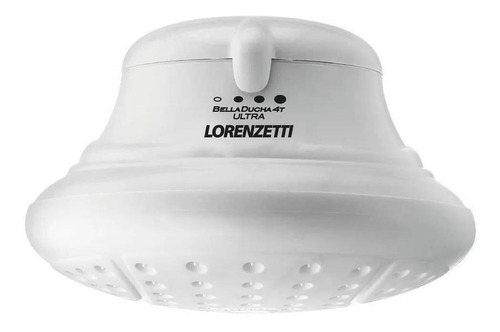 Chuveiro Elétrico De Parede Lorenzetti Bella Ducha 4t Branco 6800w 220v