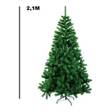 Árvore De Natal Pinheiro Luxo Verde 2,10m C/ 956 Galhos
