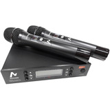 Micrófono Inalámbrico Apogee U22 H Doble Mano Uhf 200 Frec