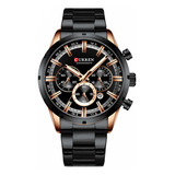 Reloj Curren Cronógrafo Deportivo Masculino Acero Inoxidable