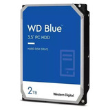 Disco Duro Western Digital Blue 2tb 3.5 7200rpm Caché 256 Mb