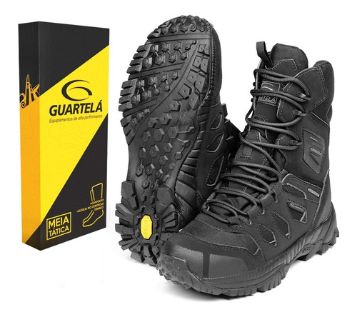 Bota Coturno Guartela Legacy Dry Impermeável Meias