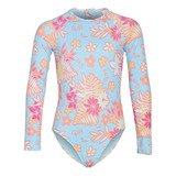 Lycra Niñas Roxy Set Magical Sea Proteccion Rayos Uv