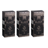 3 Cajas Café Negro Black Organo Gold Premium Gourmet 