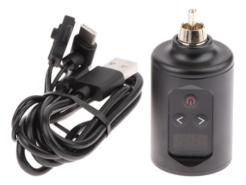 Batería Recargable Portátil Tattoo Power Rca Socket 1400ma